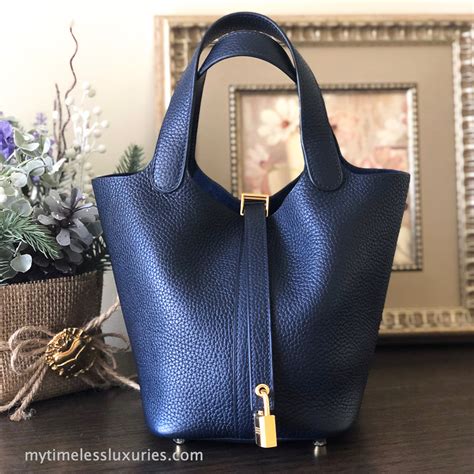 hermes picotin bleu nuit